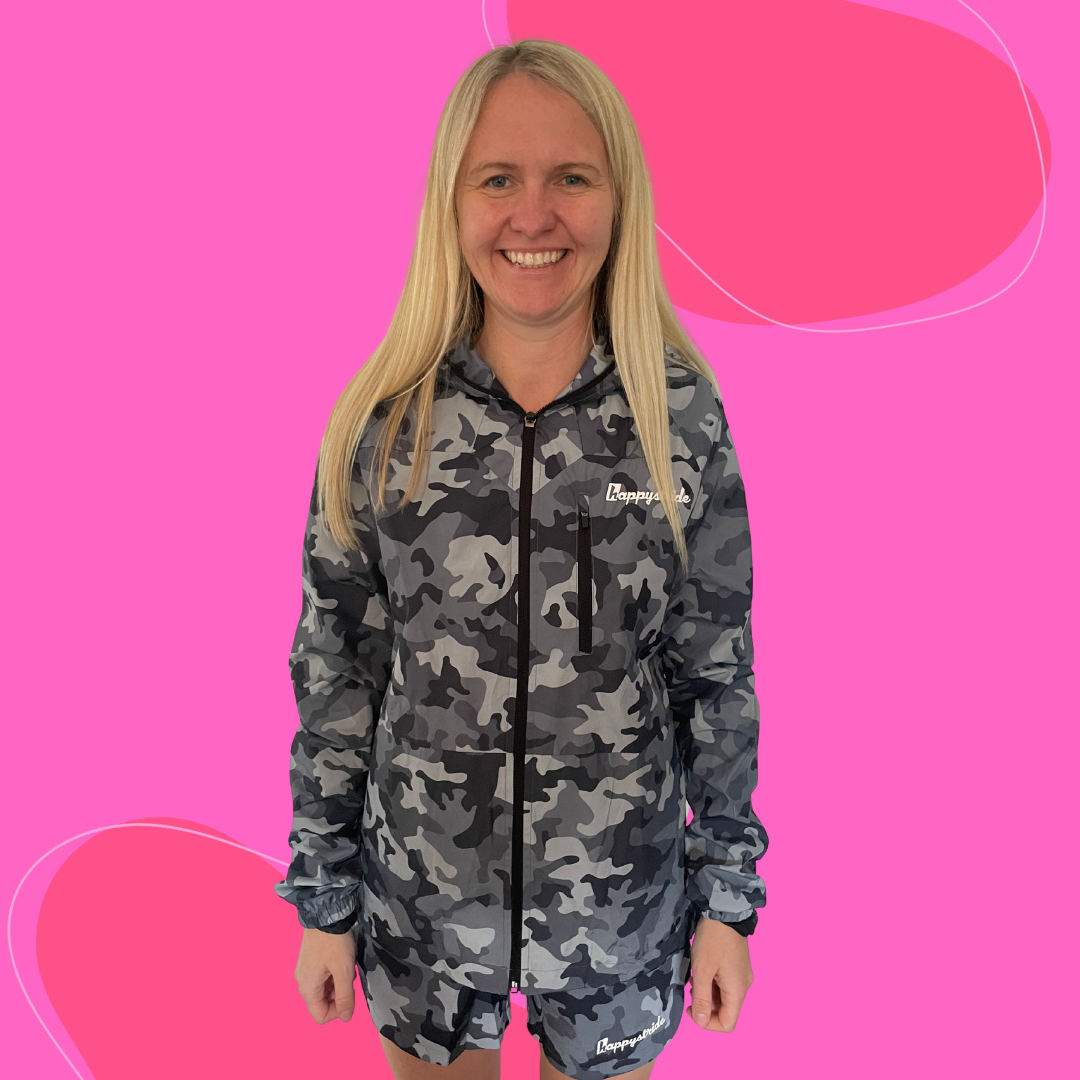 Womens camo 2025 waterproof jacket