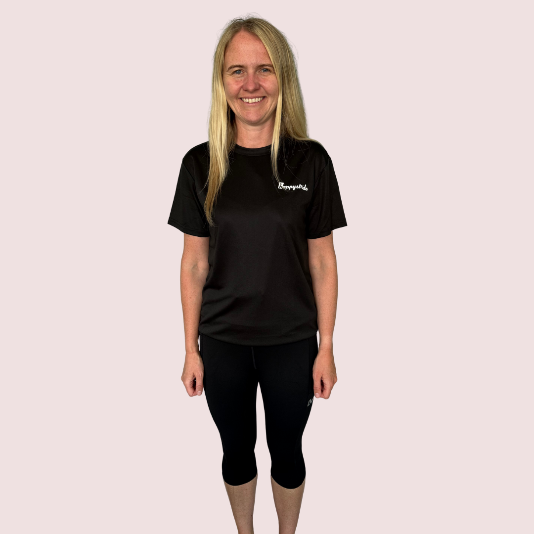 ''Basic b*tch'' black capri leggings