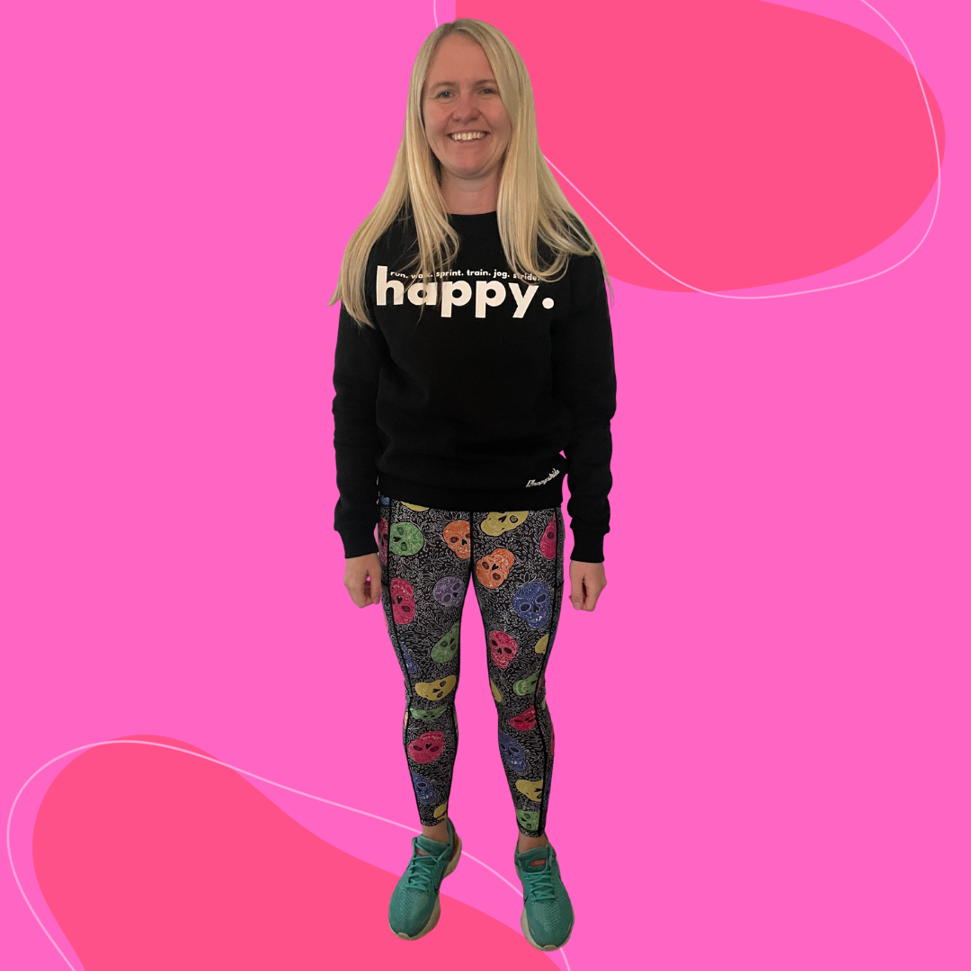 Girls on sale skull leggings