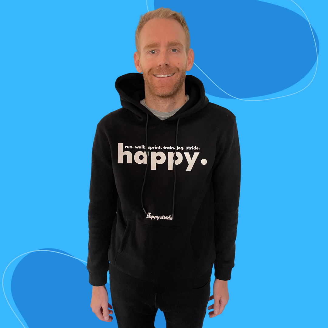 Happy hoodie (Black)