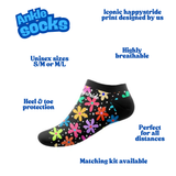 ''Pretty petal'' ankle socks