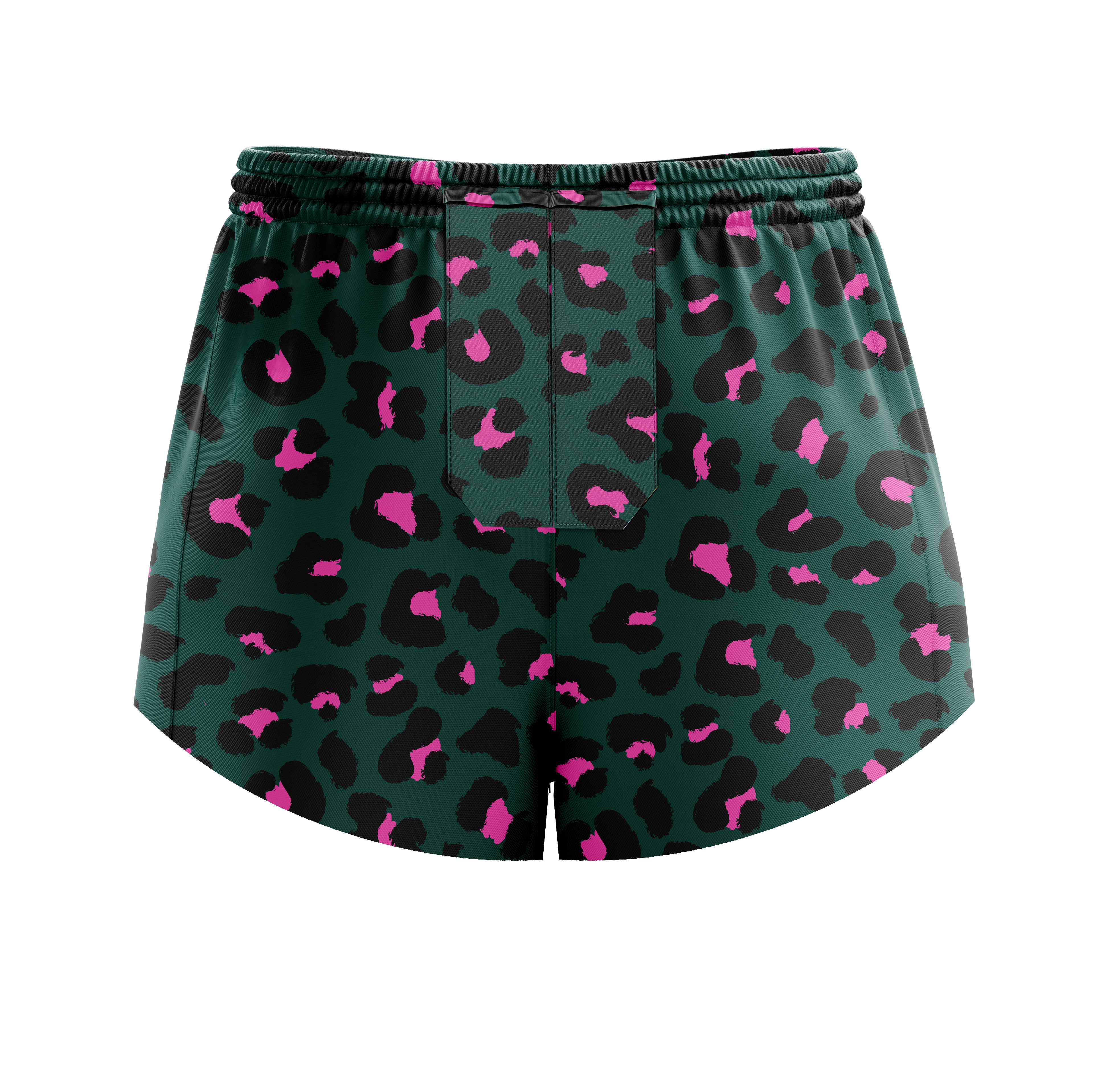 "Get spotted'' hunters racer shorts