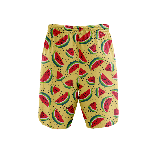 "Fruity booty'' fitness shorts (7")
