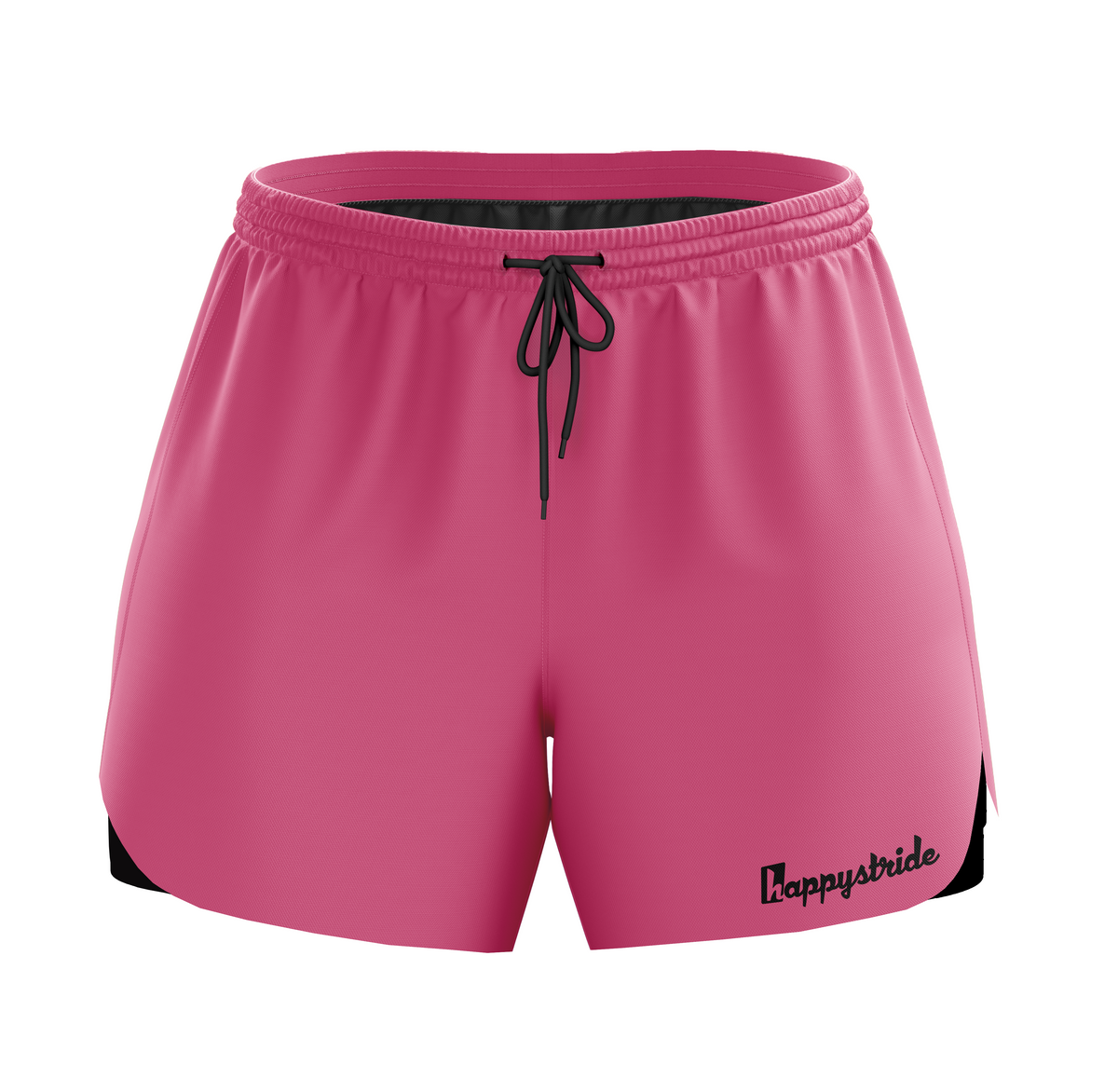 Pink runner shorts shop