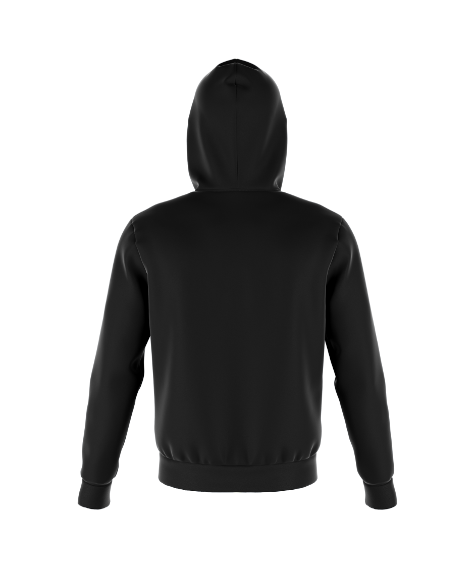 Be happy black and white shop hoodie