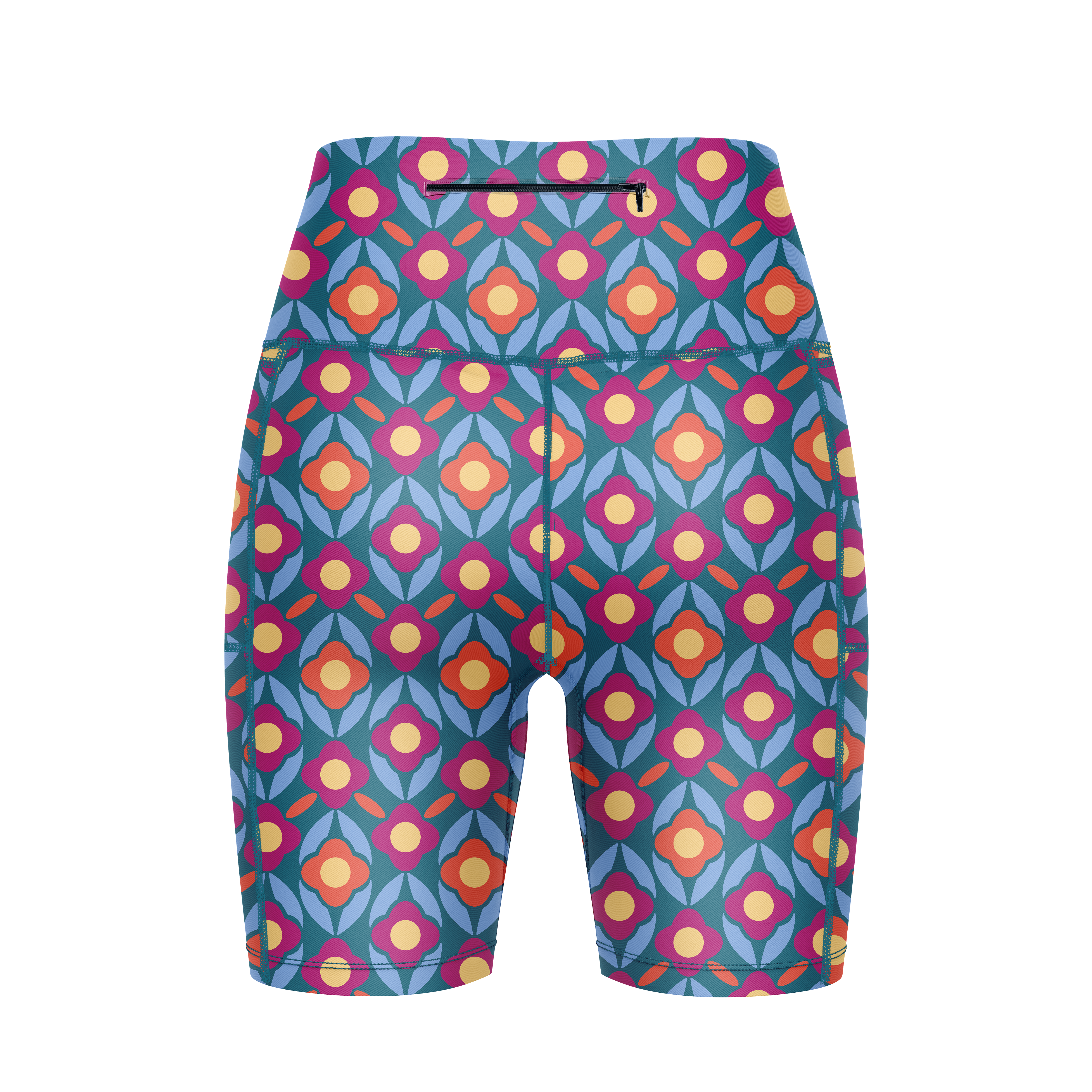 "Super fly" fitted shorts
