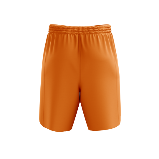 'Basic b*tch'' orange fitness shorts (7�)