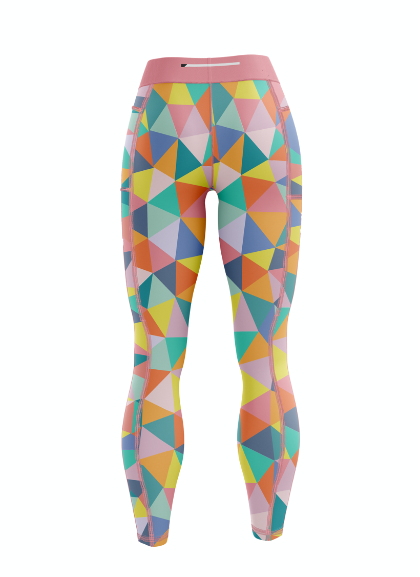 Get spotted disco doodle print cool colourful fun bright running
