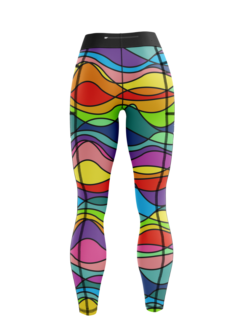 Bright running best sale tights