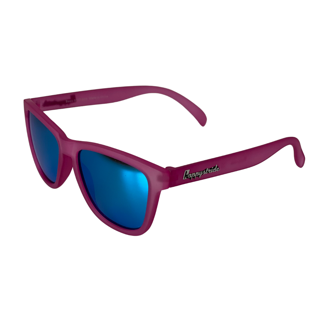 Pink plastic sunglasses sales