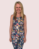 "Who let the dogs out" women's vest