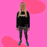 "Zoe zebra" leggings