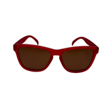 "Basic b*tch" maroon sunglasses