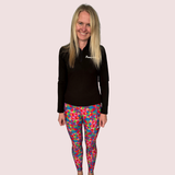 "Hyper vibes" leggings