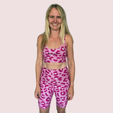 "Get spotted" candy fitted shorts