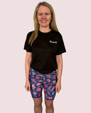 "Run the reef'' fitted shorts