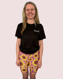 "Chase the sun'' fitted shorts