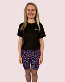 "Get spotted' Pop fitted shorts