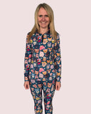Who let the dogs out women's half-zip top