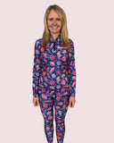 Run the reef women's half-zip top