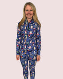 Cool runnings women's half-zip top