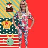 "Merry munchies" leggings