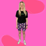 ''Lucky charms'' fitted shorts