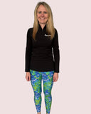 ''Neo geometric'' leggings