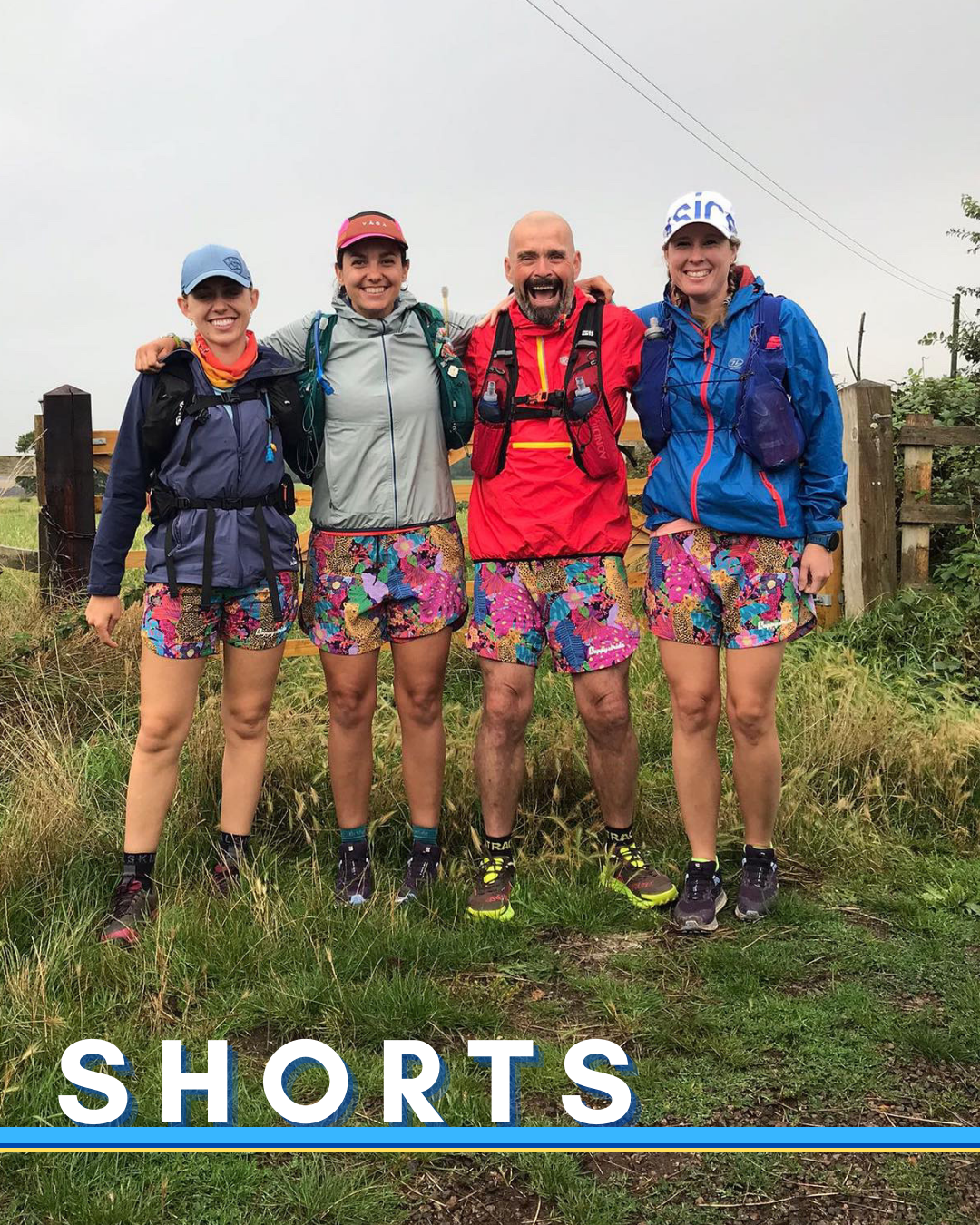 Funky hot sale running shorts