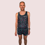 "Get spotted'' hunters racer shorts