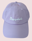 Purple casual cap