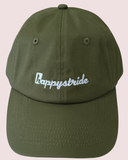 Forest green casual cap
