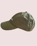 Forest green casual cap