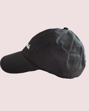 Black casual cap
