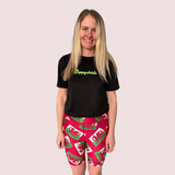 ''Dragon dashers'' fitted shorts