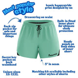 ''Basic b*tch'' minty classic shorts