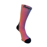 "Rainbow rush'' crew socks