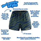 "Wild thing" Khaki classic shorts
