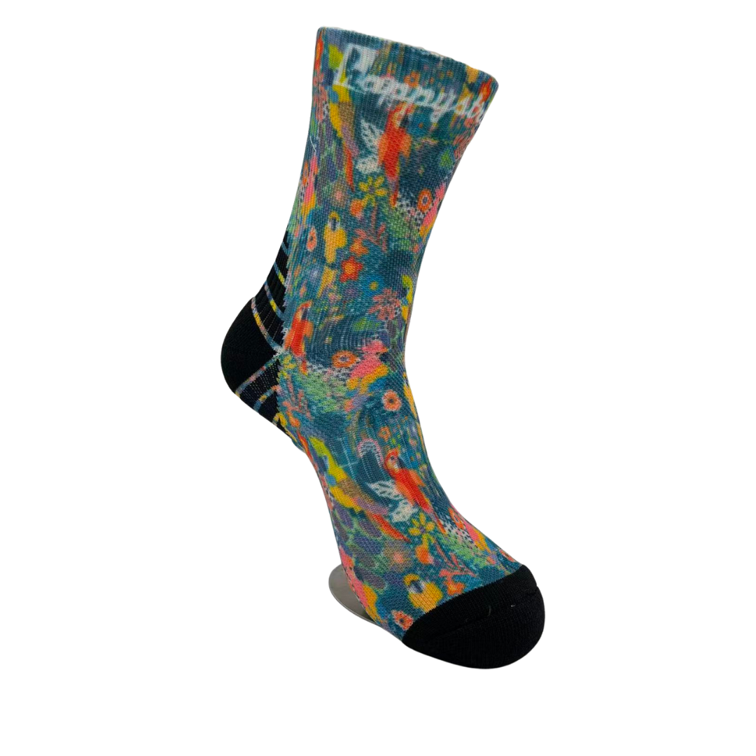 "Jungle jives" mid socks