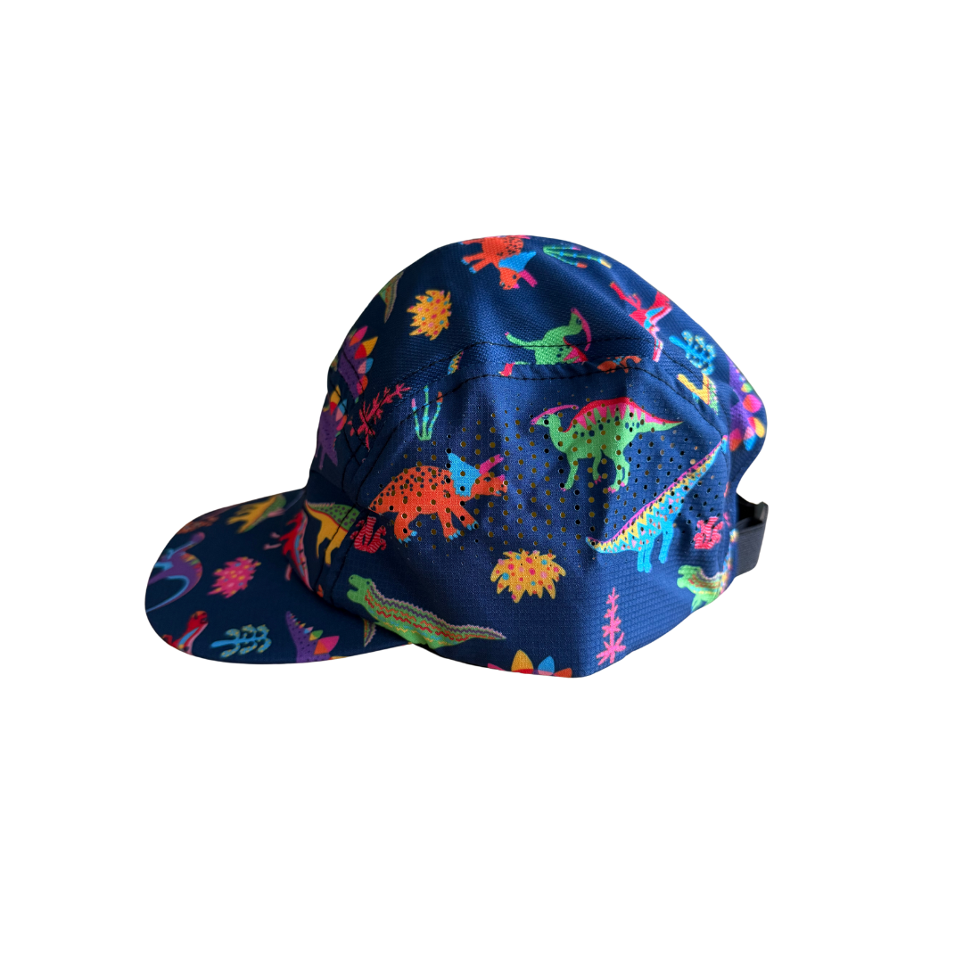 帽子 OYU Dinosaur keel hat Mighty dinos'' blue dinosaur cool colourful bright unisex cap