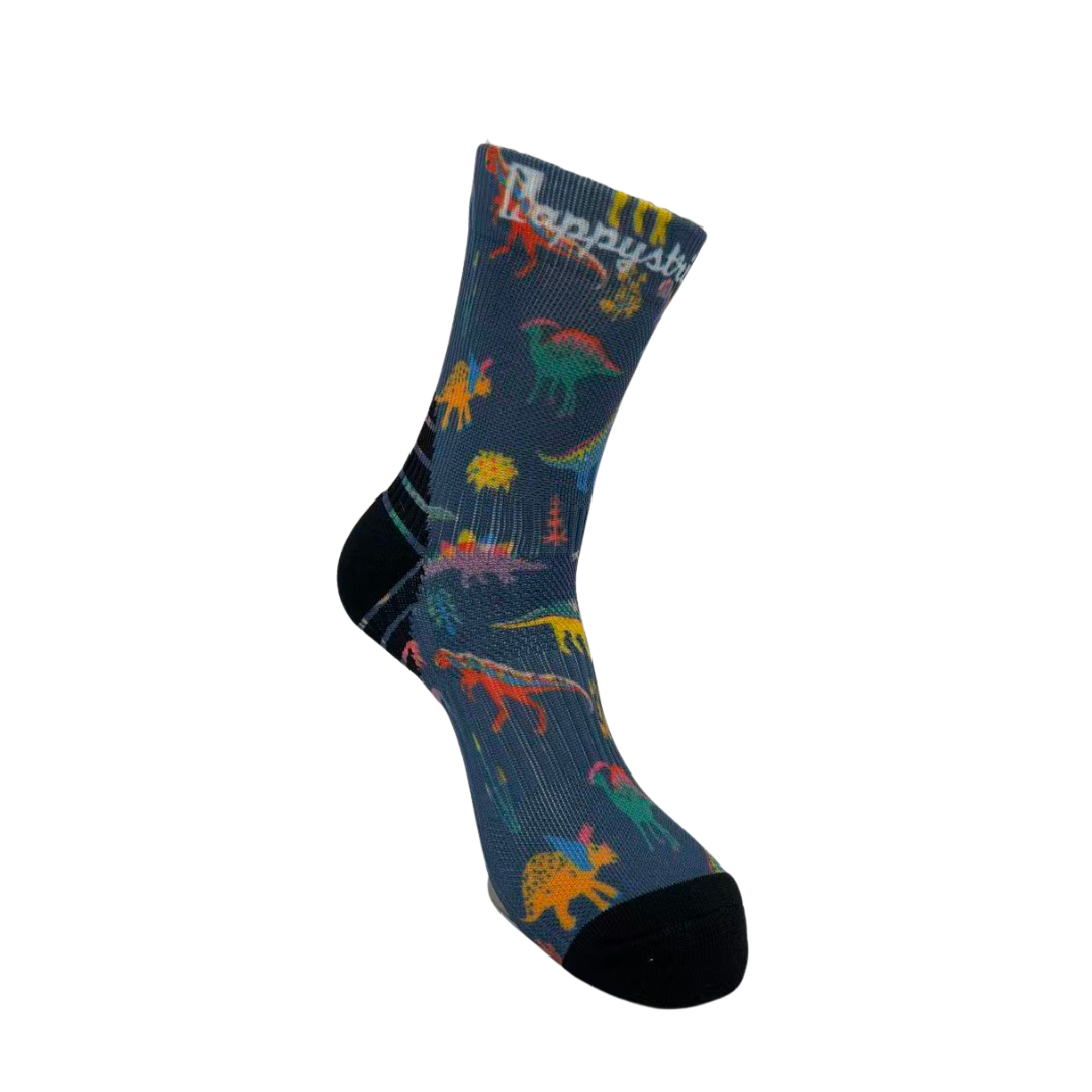 ''Mighty dinos" mid socks