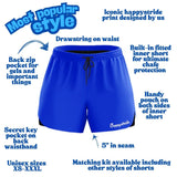 ''Basic b*tch'' blue classic shorts