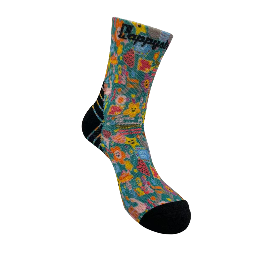 "Positive pants" mid socks