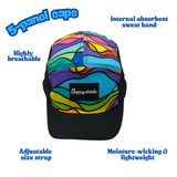 ''Wiggle and wave'' cap