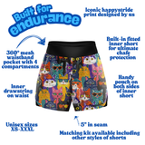 "Meow meow'' endurance shorts