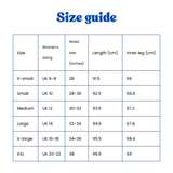 "Basic b*tch" blue leggings