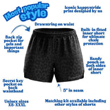 "Get Spotted" panther classic shorts