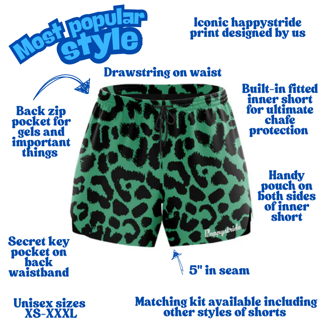 Get spotted” cool leopard print cool colourful fun bright green