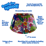 ''I'll bring you flowers'' racer shorts