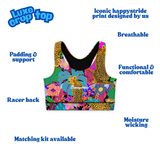 "Cheetahs always win'' luxe crop top